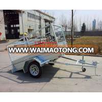 7*4 Galvanized Box Trailer TR0303